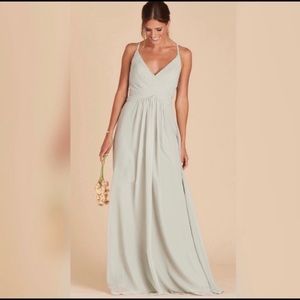 Birdy Grey sage bridesmaid dress